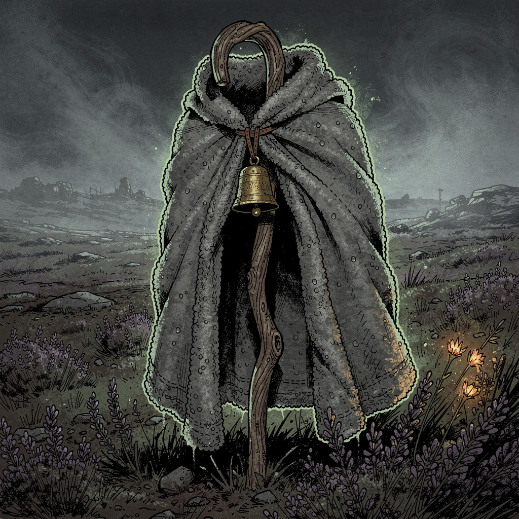 Lambswool Cloak, portrait